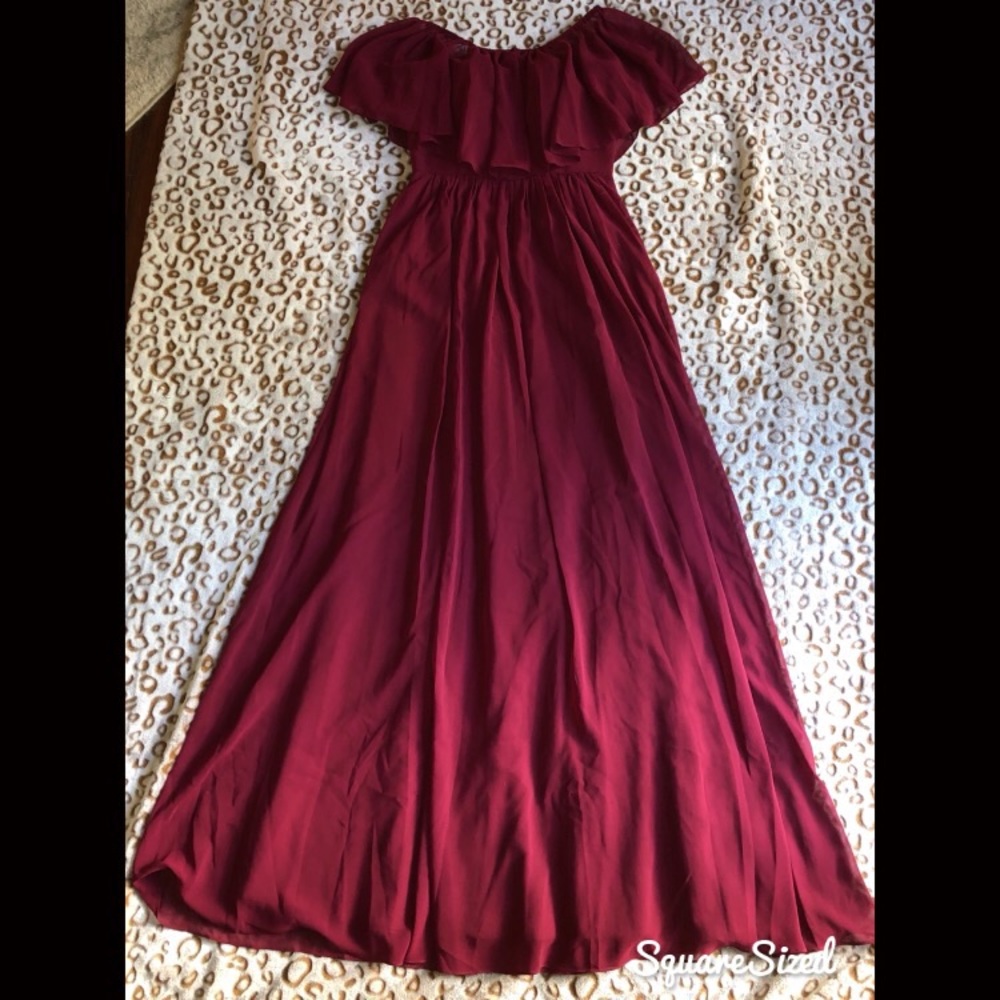 Revelry Abigail Chiffon Dress - NWT